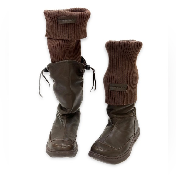 Rare‼️ EUC Fornarina Made in Italy Leather Sock Boots - Picture 9 of 10